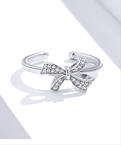 Bague ajustable femme bague ouverte bijoux mariage taille unique