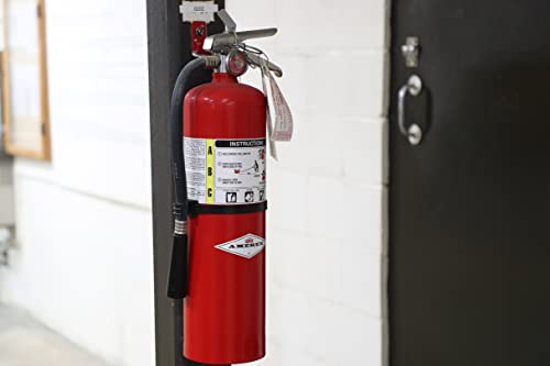 Amerex B456 10 lbs ABC Dry Chemical Fire Extinguisher with Wall Bracket