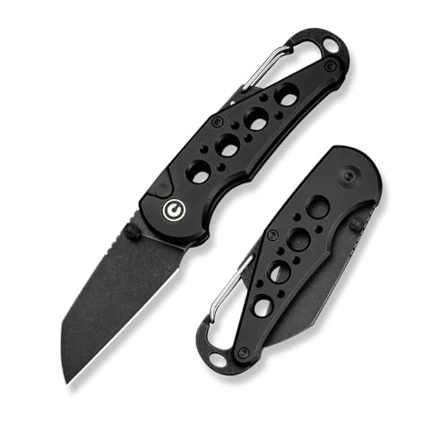 CIVIVI Pragma Folding Knife, Pocket Knife Multitool with EDC Carabiner, Bottle Opener, 2.2