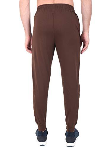 Image of Zeffit Men's Pc Cotton Ankle Grip Track Pant