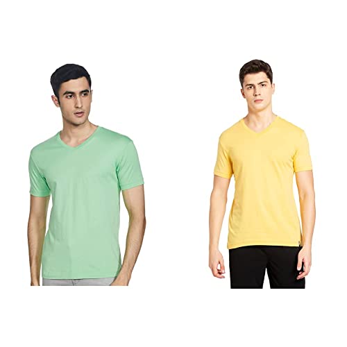 Image of Jockey Men Regular Fit T-Shirt (Multicolor M)