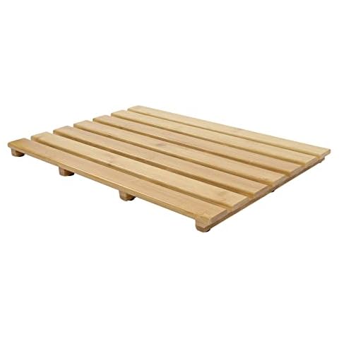 Tapis de douche Spetebo en bambou Cover