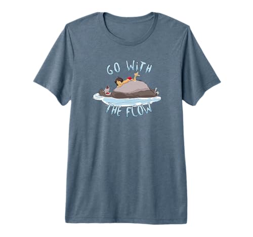 T-shirt Le Livre de la Jungle Mowgli Baloo vêtement Disney mode homme femme
