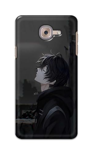 Image of PRINTFIDAA Printed Hard Back Cover Case for Samsung Galaxy J7 Max Back Cover (Famous Anime Cartoon Character) -112