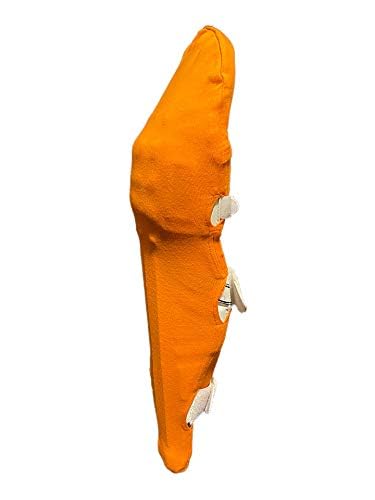Image of Cricket Leg Guard Pad Skin - Cover /Outer Skin (1 Pair Orange)