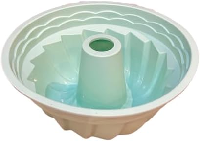 Forma de Silicone Redonda com Furo Central: Ideal para Bolos e Pu...