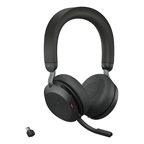 Casque Jabra Evolve2 75 – Avec Fil & Sans Fil, USB Type-C, Bluetooth, Socle de Chargement - vue 10