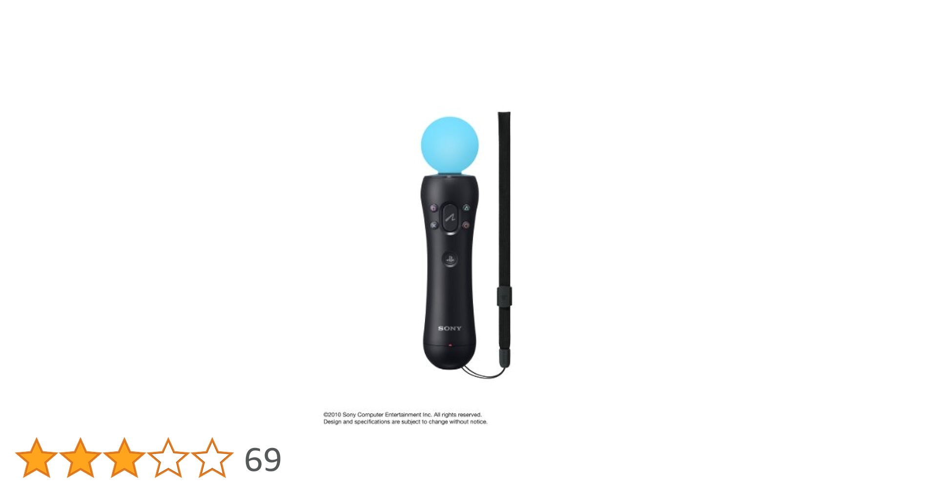 Amazon | PlayStation Move モーションコントローラ (CEJH-15018
