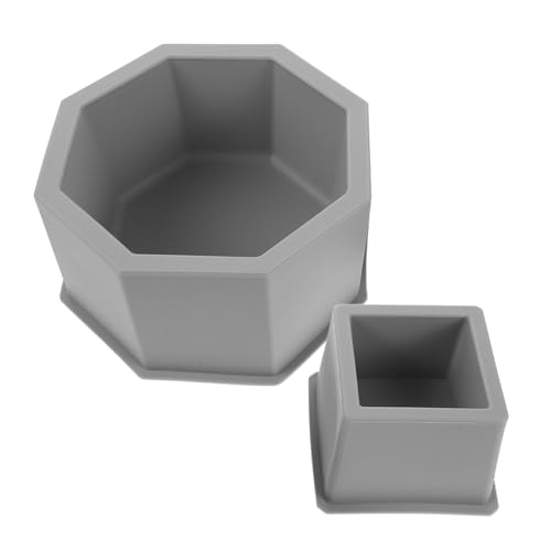 Moule de pot succulent silicone anti-adhérence pour plâtre et ciment