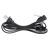 RTNLIT Salt Lamp Cord Replacement, Night Light Cord with E...