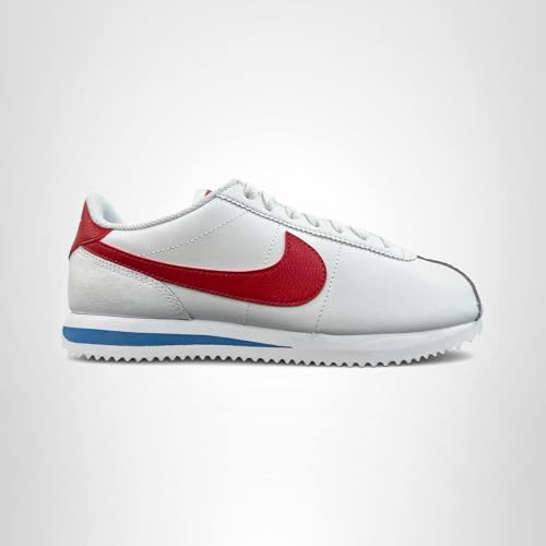Nike Nike Women's Cortez Sneakers, White/Varsity Red/Varsity Blue, 7 Medium US