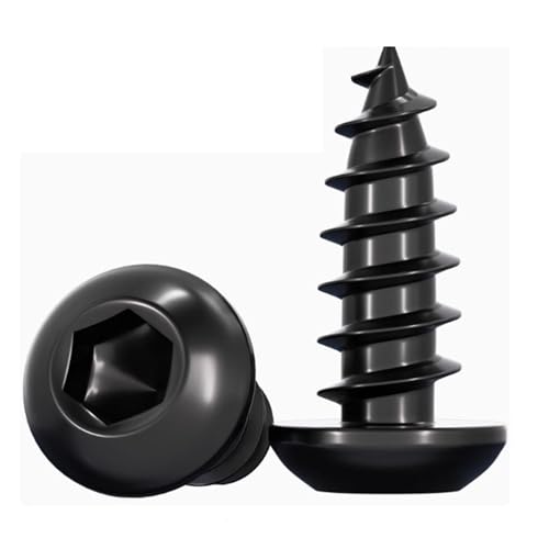 10-100pc M2 .3 .6 M3 .5 M4 M5 M6 ���Z�p�\�P�b�g�{�^���w�b�h�Z���t�^�b�s���O�|�ۃl�W(16mm,M3.5 20pcs)