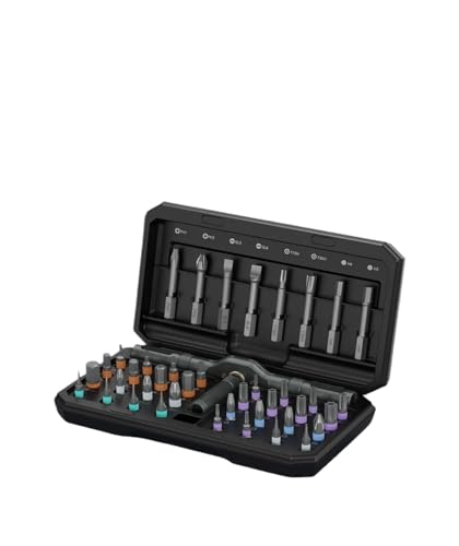Set destornilladores con trinquete 42 en 1 naranja miniatura 2