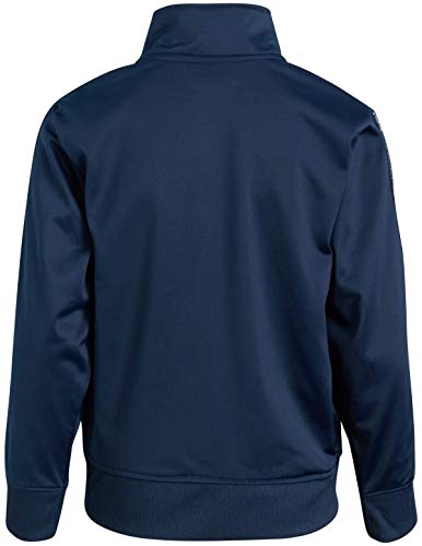 Pony Boy\'s Activewear Tracksuit Set - Zip-Up Performance Sweatshirt Jacket and Track Sweatpants, Size 18/20, Navy