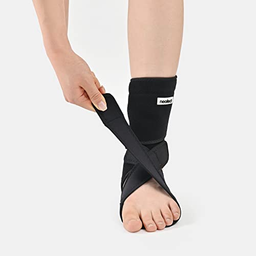 NEOFECT Drop Foot Brace - Breathable Neoprene, Foot Drop, Adjustable Ankle Brace, Achilles Tendonitis, Plantar Fasciitis, Stroke, TBI, ALS, MS, Bone Fracture, AFO, ASO (Right)