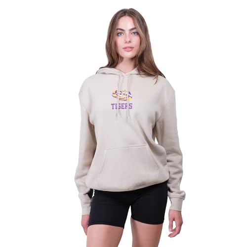 Sweat à capuche femme NCAA polaire douce confortable chaud