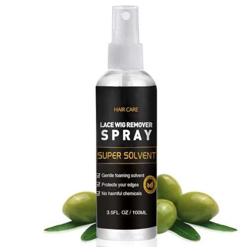 Tape Extensions Remover - Tape Remover Hair Extensions - Lace Glue Remover for Hair Replacement Lace Front Wig, Poly Hairpieces, Toupee - Gentle on Skin - 100ml