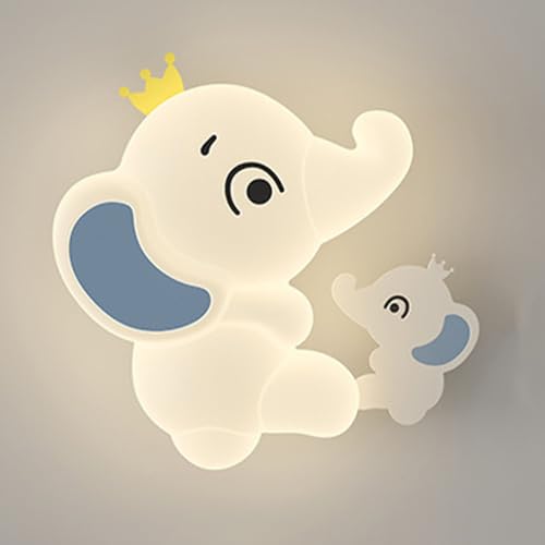 Applique enfant éléphant LED 15W pour éclairer la chambre de votre garçon