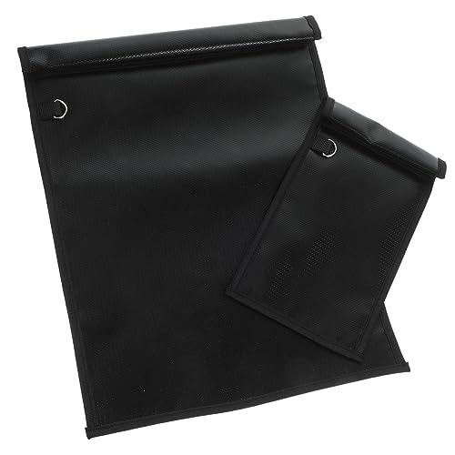 Veemoon 2Piezas Bolsa Faraday Ignífuga Tabletas Doble Protección de Señal y Seguridad Aire