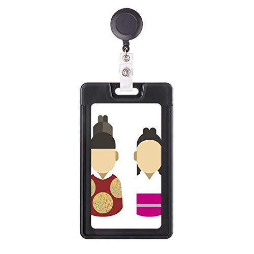Porte-badge rétractable coréen idée cadeau originale pour collègue