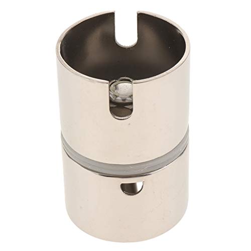 Preisvergleich Produktbild perfk Edelstahl Bootsreling Handlauf Rohrstütze Relinghalter 38,1 mm Relingrohr Unterstützung