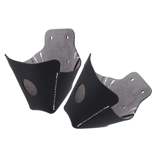 SUPVOX Ice Skate Toe Caps 1 Pair Protectors for Quad Inline Skates Durable PVC Protection
