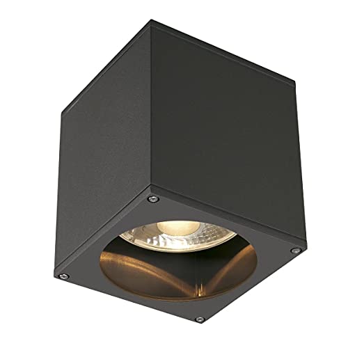 Plafonnier extérieur carré anthracite SLV BIG THEO OUT ES111 229555