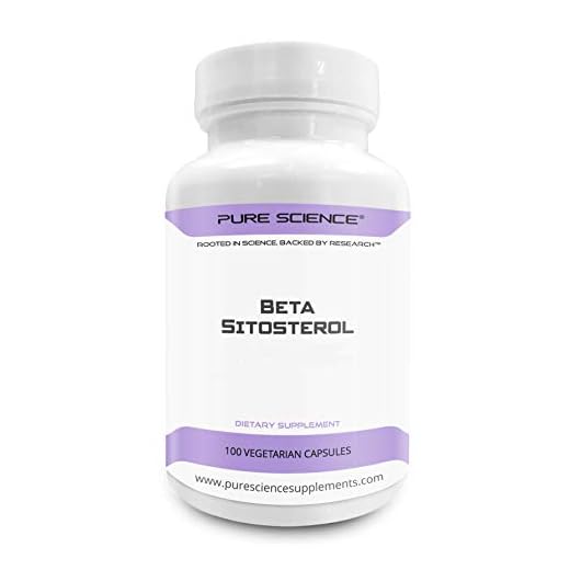 Pure Science Capsule di beta-sitosterolo 375 mg - 100 capsule vegetariane