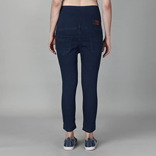 Image of Collection Mom Jeans for Women High Waist Skinny Stretchable Ankle Length Denim