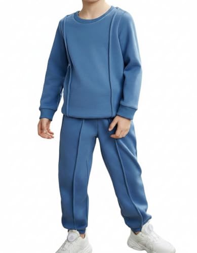 Image of Toddler Boys boys sets ,Long Sleeve Fleece Fall Winter boys sweatsuit