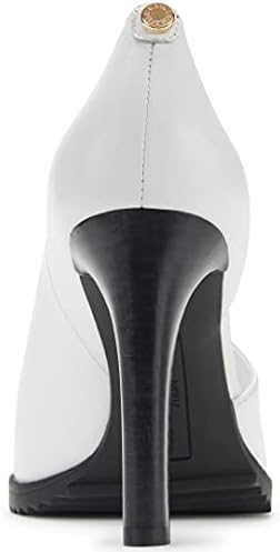 Karl Lagerfeld Paris Women's BRETTE Pump, Bright White, 9 | Image 1