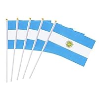 50 Pack Philippines Flag Stick Flags - 8.2x5.5 Inch Hand Held Flags For Parades & Events