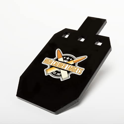 High Caliber Ar500 Steel Shooting Targets - Gong, Shilouettes, Ipsc, Hooks, Brackets And More 1/2", 3/8", And 1/4" Thicknesses Avaliable - Made In The Usa (D Zone, 6" X 10") #TOP4