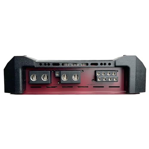 Orion HCCA Series HCCA4000.4H High Performance 4000W RMS 4-Channel Class H Amplifier - 1 Ohm Stable, Low/High Pass Crossover, Bass Boost Control, MOSFET Power Supply, with Bass Knob, Made in Korea