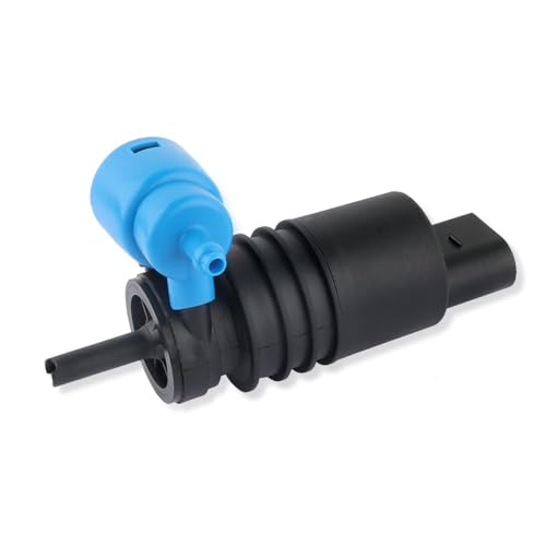 Windshield Washer Pump - Double Hole Car Windshield Wiper Pump OEM#8260A059,8260A021,8260A082 Compatible with Dodge,Jeep,Chrysler,Ford,BMW,Audi,Chevrolet