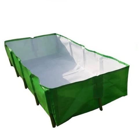 Sanvis Rectangular Grow Bag (3X2X1) Suitable for Gardening, Azolla Harvesting, Fish Breeding and Lotus Growing (1Pc) (B09YVLZVRQ) Amazon Price History, Amazon Price Tracker