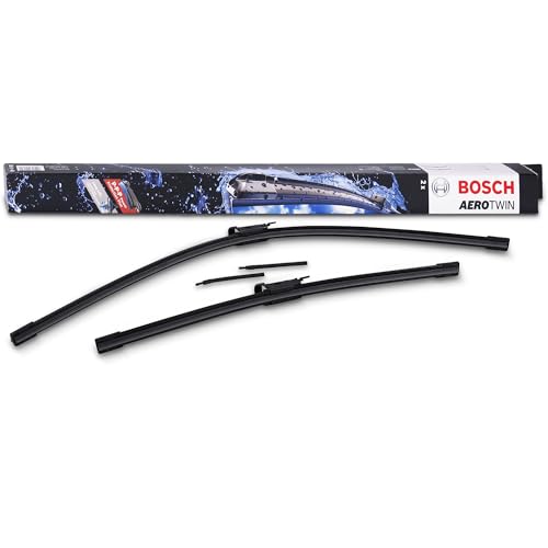 Image of BOSCH 339711000B AeroTwin Wiper Blade Combo Pack - Set of 2 (28 inch & 18 inch) | Driver and Passenger Side Original Equipment Replacement Blades