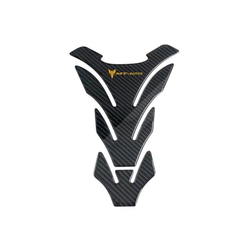 Protège-réservoir moto carbone MT125 pour trajets quotidiens