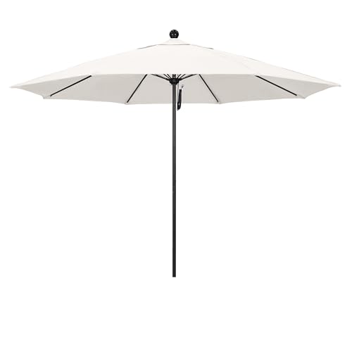 California Umbrella 11Ft Commercial Grade Market Umbrella, Pulley Lift,...