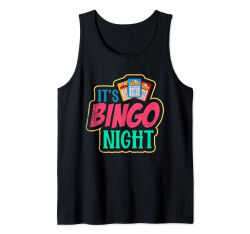 È La Serata Del Bingo Juego D'Azzardo Juego del Bingo Camiseta sin Mangas