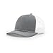 Richardson 112 Structured Classic Trucker Snapback (Heather Grey/White)