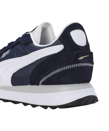 PUMA Puma Unisex-Adult Road Rider SdSneaker, Navy-White, 10 UK