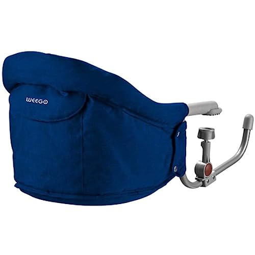 Cadeira de Alimentacao de Encaixe em Mesa Easy Firm - 4050, Weego, Azul, Tamanho Único