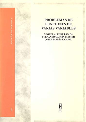  Problemas de funciones de varias variables