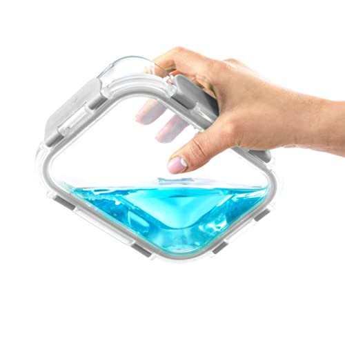 Joyjolt Joyful 24Pc Borosilicate Glass Storage Containers With Lids. 12 Airtight, Freezer Safe Food Storage Containers, Pantry Kitchen Storage Containers, Glass Meal Prep Container For Lunch #TOP3