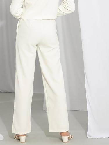 Image of KOTTY Women Straight Fit Casual Pants