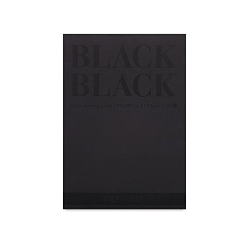 Fabriano Block Black Black 29.7 X 42 cm 300 GSM, Pastel Drawing Paper. 20 Black Color Sheets (B07FP4PSGN) Amazon Price History, Amazon Price Tracker