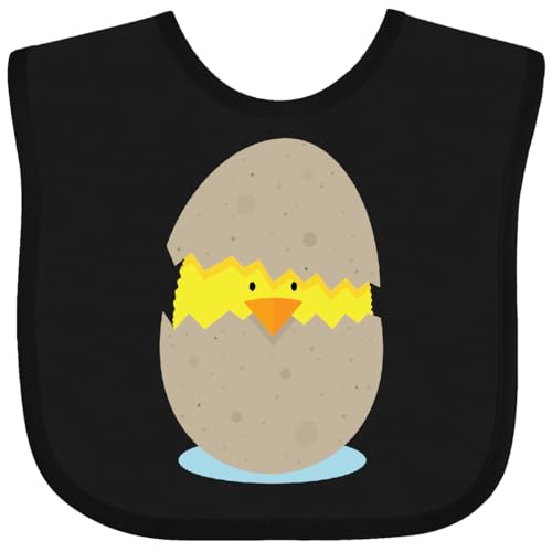 inktastic Baby Chick in Egg Baby Bib