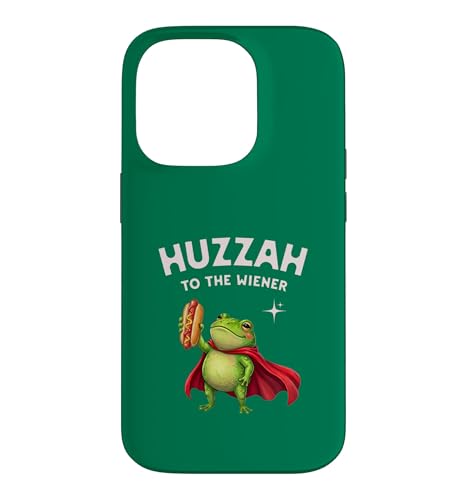 Huzzah For the Wiener Frog Knight �z�b�g�h�b�O �Q�[�}�[ �X�i�b�N �X�}�z�P�[�X iPhone 14 Pro �p