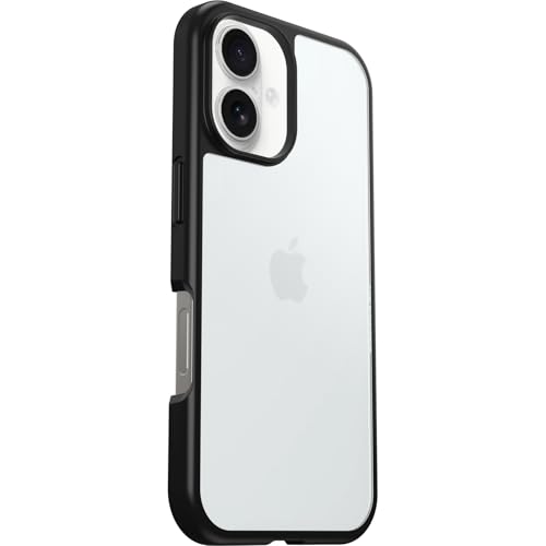 Image of OtterBox iPhone 16 Profile Series Case - Black Crystal - Ultra-Thin, Stylish Minimalist iPhone Case